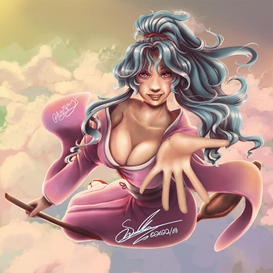 Botan from Yu Yu Hakusho